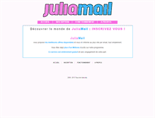 Tablet Screenshot of juliamail.com